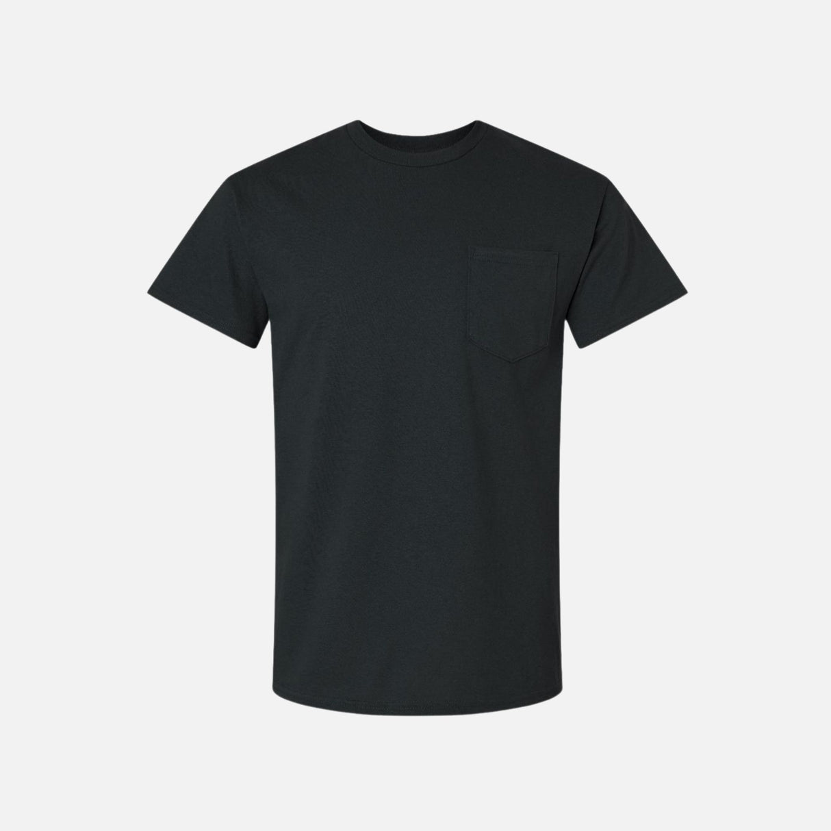 Chandails-MC-GILDAN-S_S-2300-noir-devant