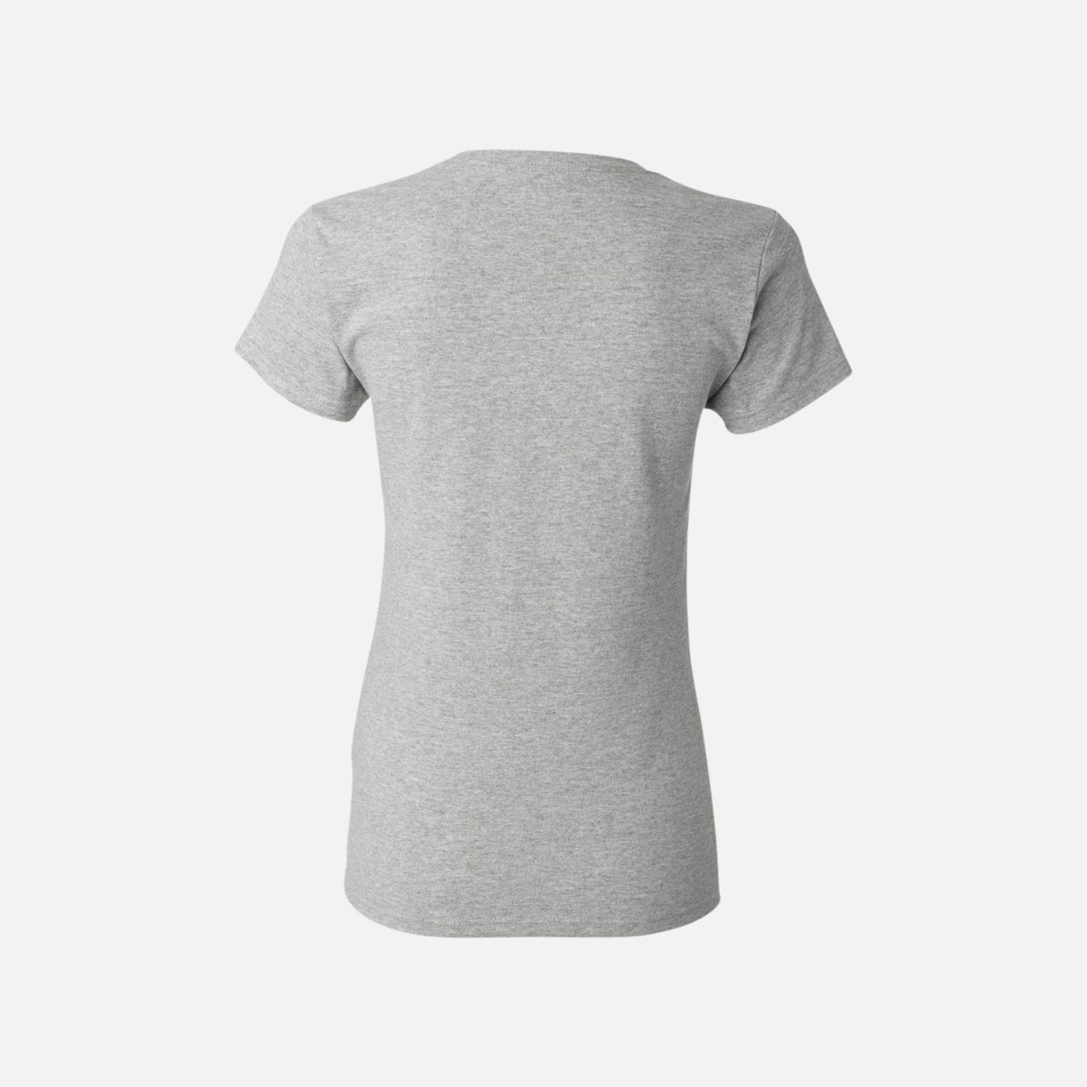 T-shirt à manches courtes Gildan 5000L gris sport, vêtement pour homme, tissu confortable, style simple et décontracté