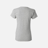 T-shirt à manches courtes Gildan 5000L gris sport, vêtement pour homme, tissu confortable, style simple et décontracté