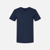 Chandails-MC-GILDAN-S_S-64V00-marine-devant