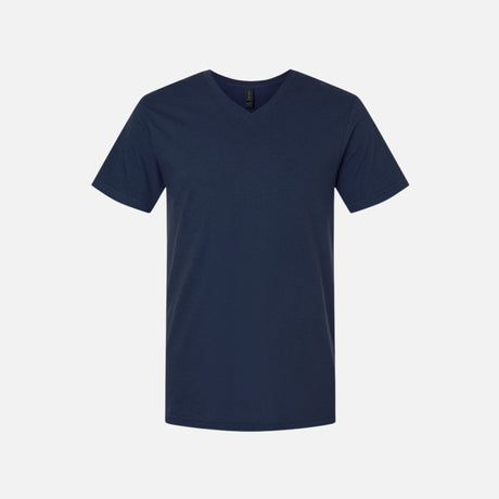 Chandails-MC-GILDAN-S_S-64V00-marine-devant