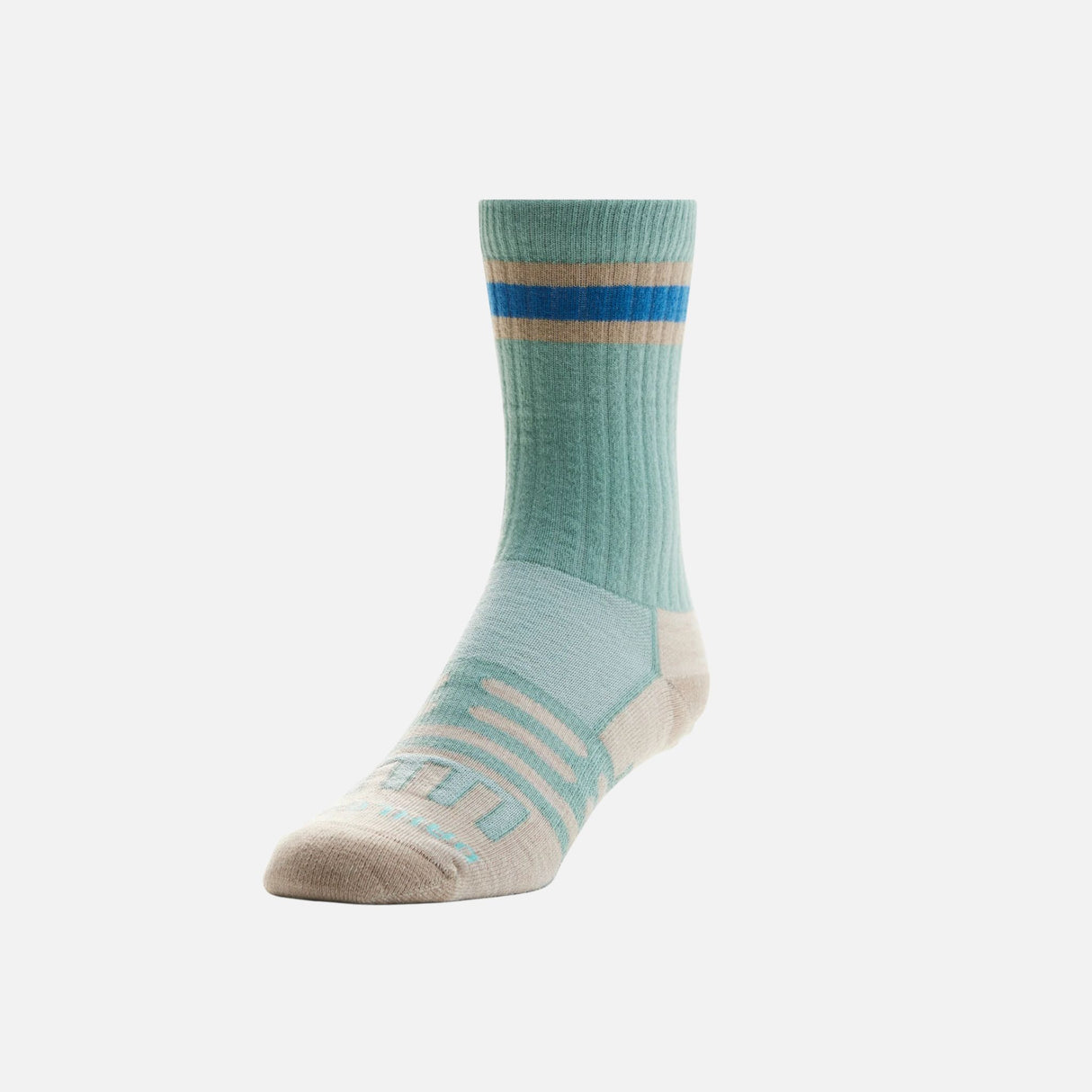 Chaussettes en laine mérinos unisexes Dahlgren turquoise, thermorégulation et confort, accessoires-chausettes.