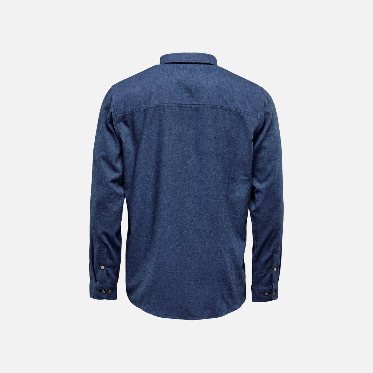 Chemise à manches longues pour homme Stormtech Cambridge en marine, vêtement chemise élégante et confortable.