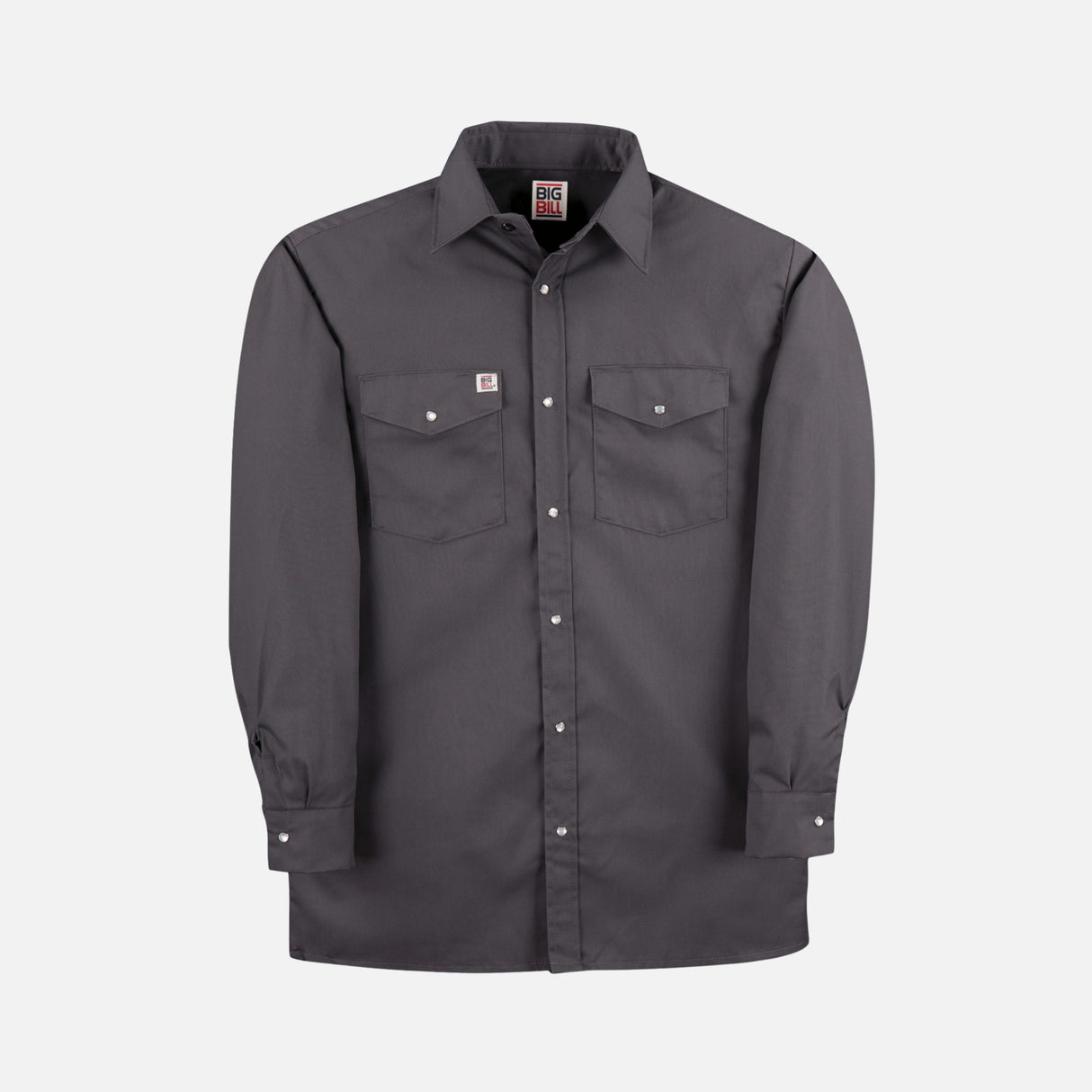 Chemise-M-L-travail-BigBill-1247-gris-devant