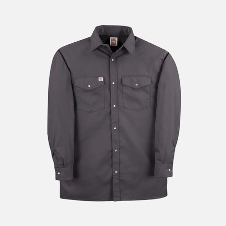 Chemise-M-L-travail-BigBill-1247-gris-devant