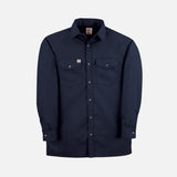 Chemise-M-L-travail-BigBill-1247-marine-devant