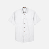 Chemise-MC-Harriton-S_S-M500S-blanc-devant
