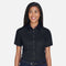 Chemise-MC-Harriton-S_S-M500SW-noir-devant-mannequin