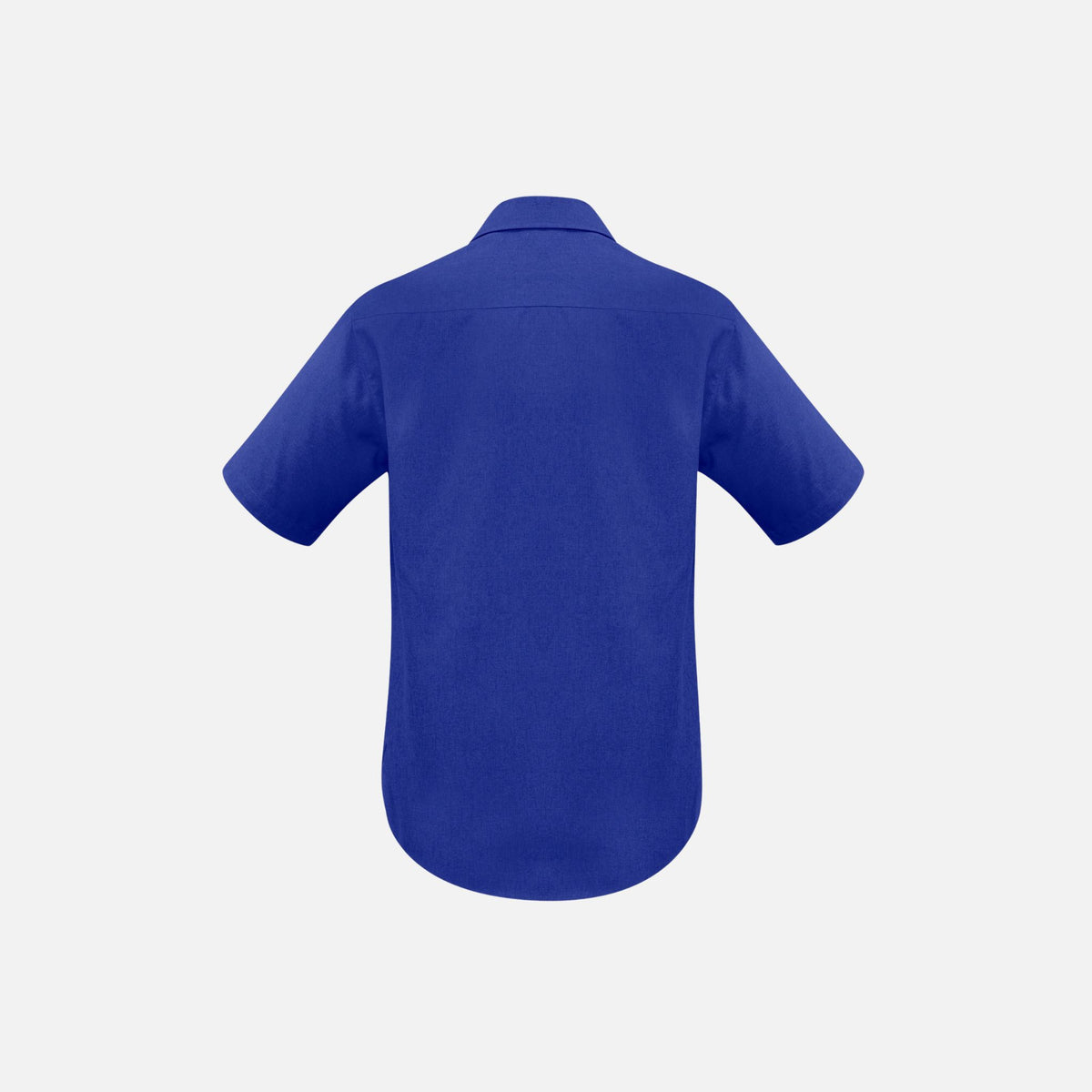 Chemise-MC-homme-Oasis-bleu-électrique-derriere