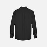 Chemise-ML-Harriton-S_S-M500-noir-derrière