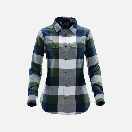 Chemise-ML-femme-Logan-Stormtech-SFX1W-terre-marine-devant