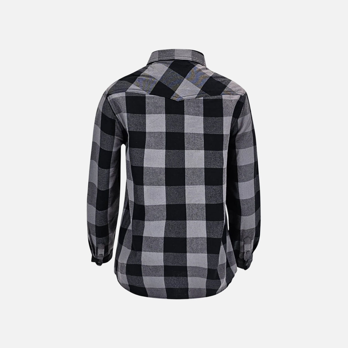 Chemise-en-flanelle-Task-TK2241L-gris-derrière