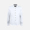 Chemise à manches longues pour femme James Harvest blanche en coton, vue de face, tissu doux et élégant.