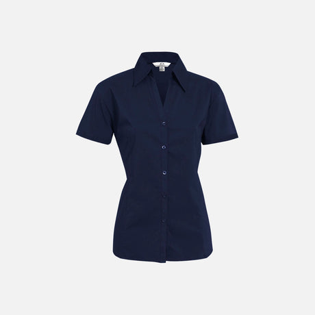 Chemise-femme-Metro-Biz-LB7301-marine-devant