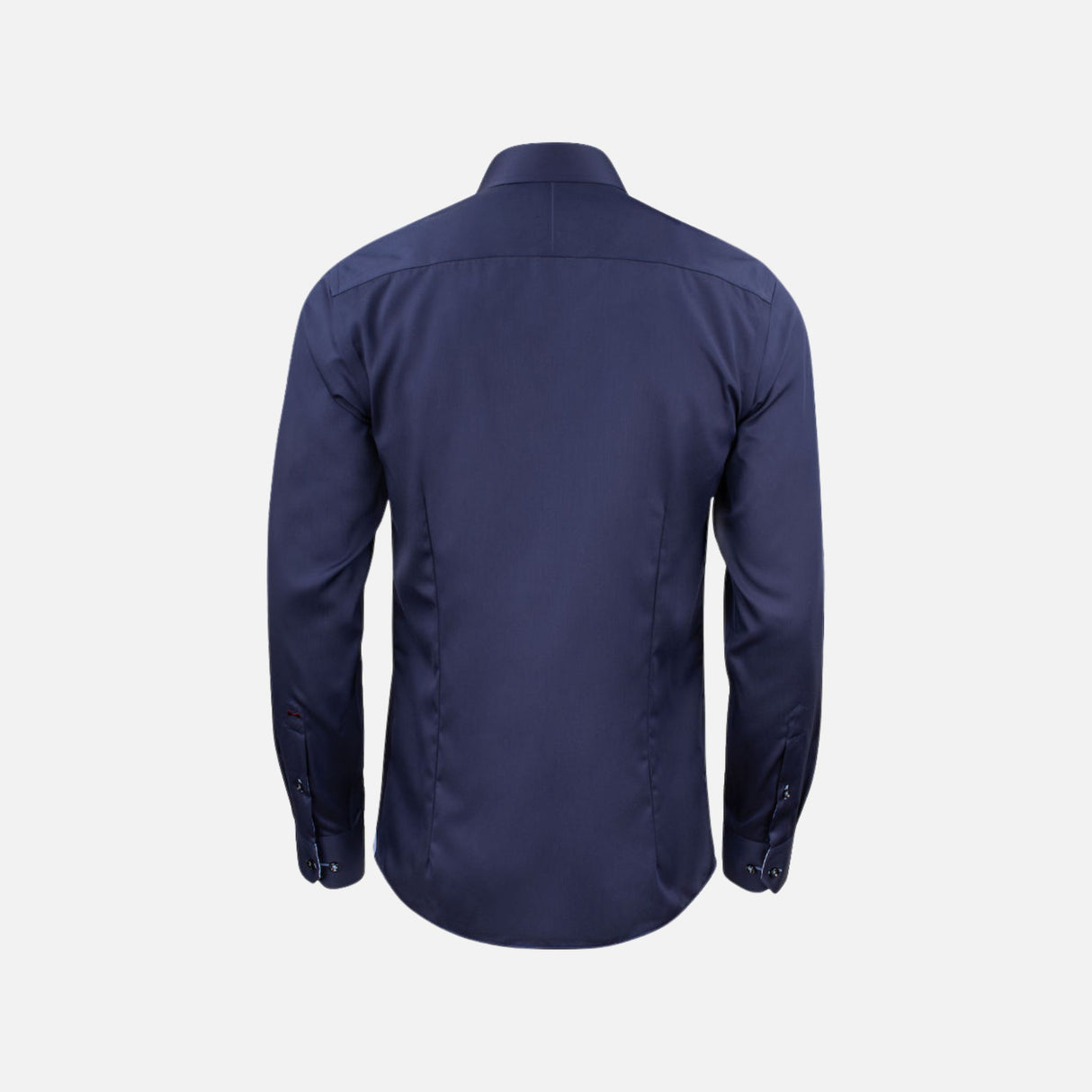 Chemise à manches longues James Harvest pour homme en tissu marine, style classique et élégant pour hommes.