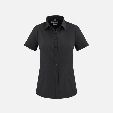 Chemise-manche-courte-femme-Biz-S914LS-noir-devant