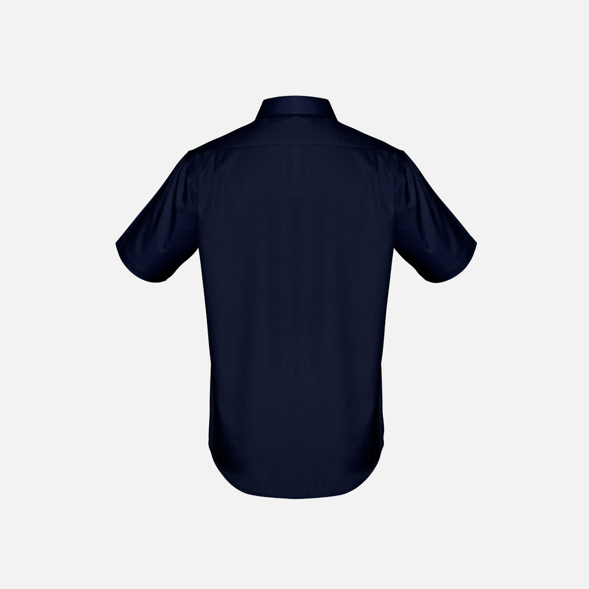 Chemise à manches courtes pour homme Biz S522MS en bleu marine, vêtement chemise corpo pour homme élégant et décontracté