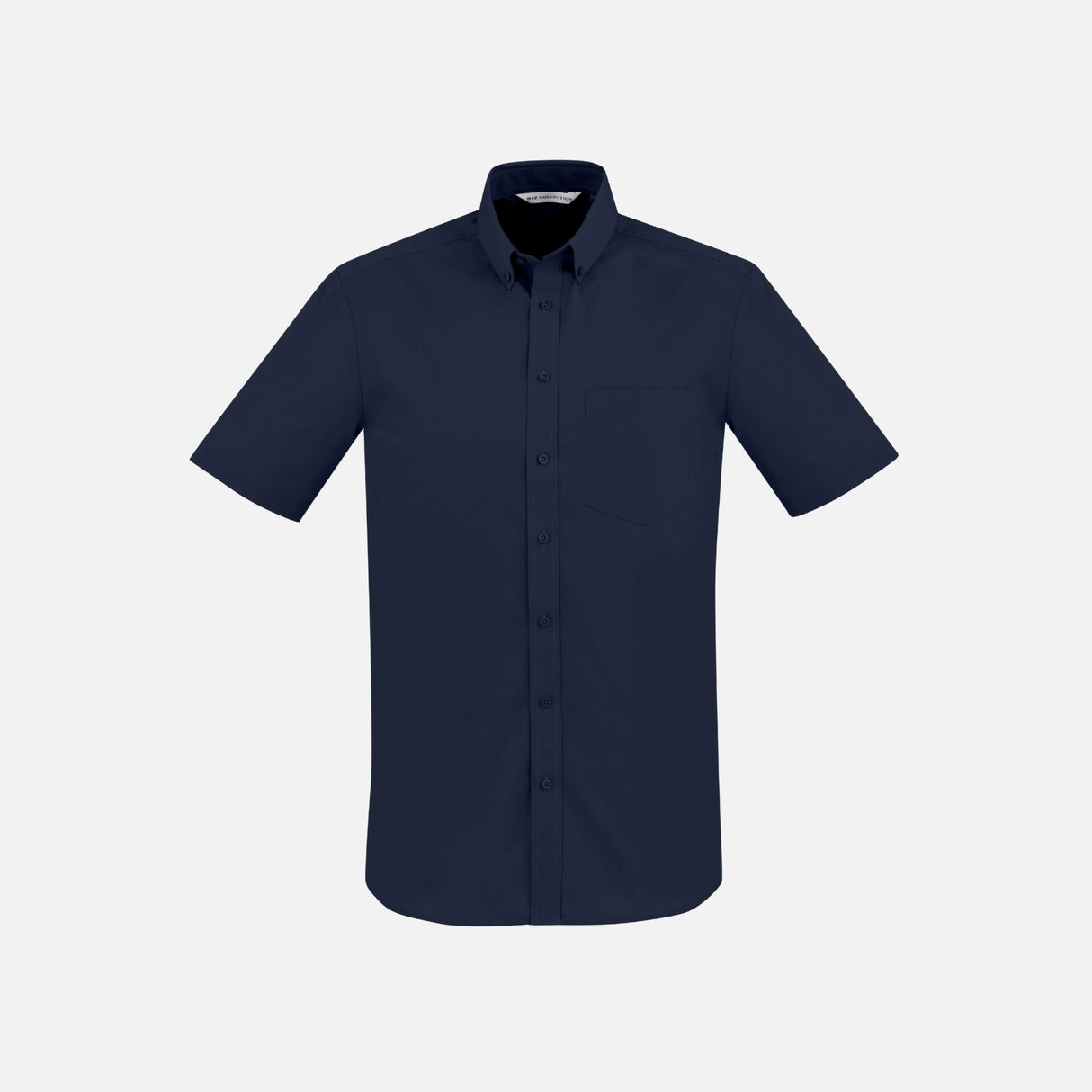 Chemise-manche-courte-homme-Biz-S914MS-marine-devant