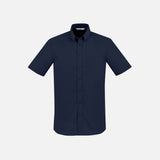 Chemise-manche-courte-homme-Biz-S914MS-marine-devant