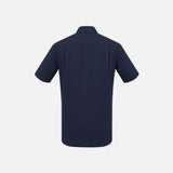 Chemise-manche-courte-homme-Biz-S914MS-marine-derrière