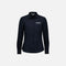Chemise à manches longues Biz S424LL en tissu marine, vêtement professionnel pour homme, détails visibles sur l'image.
