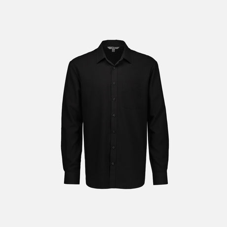 Chemise-manche-longue-Biz-S424ML-noir-devant