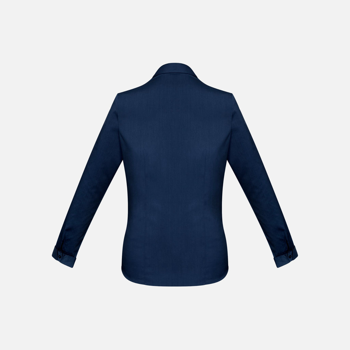 Chemise à manches longues pour femme Biz Monaco, encre, tissu léger et élégant, vue de face.