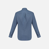 Chemise-manche-longue-homme-Biz-S127ML-greysmoke-derrière