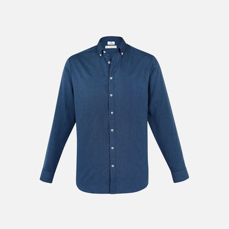 Chemise-manche-longue-homme-Biz-S127ML-mineral-blue-devant