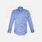 Chemise à manches longues pour homme Biz S522ML en tissu bleu, vêtement élégant et classique pour homme.