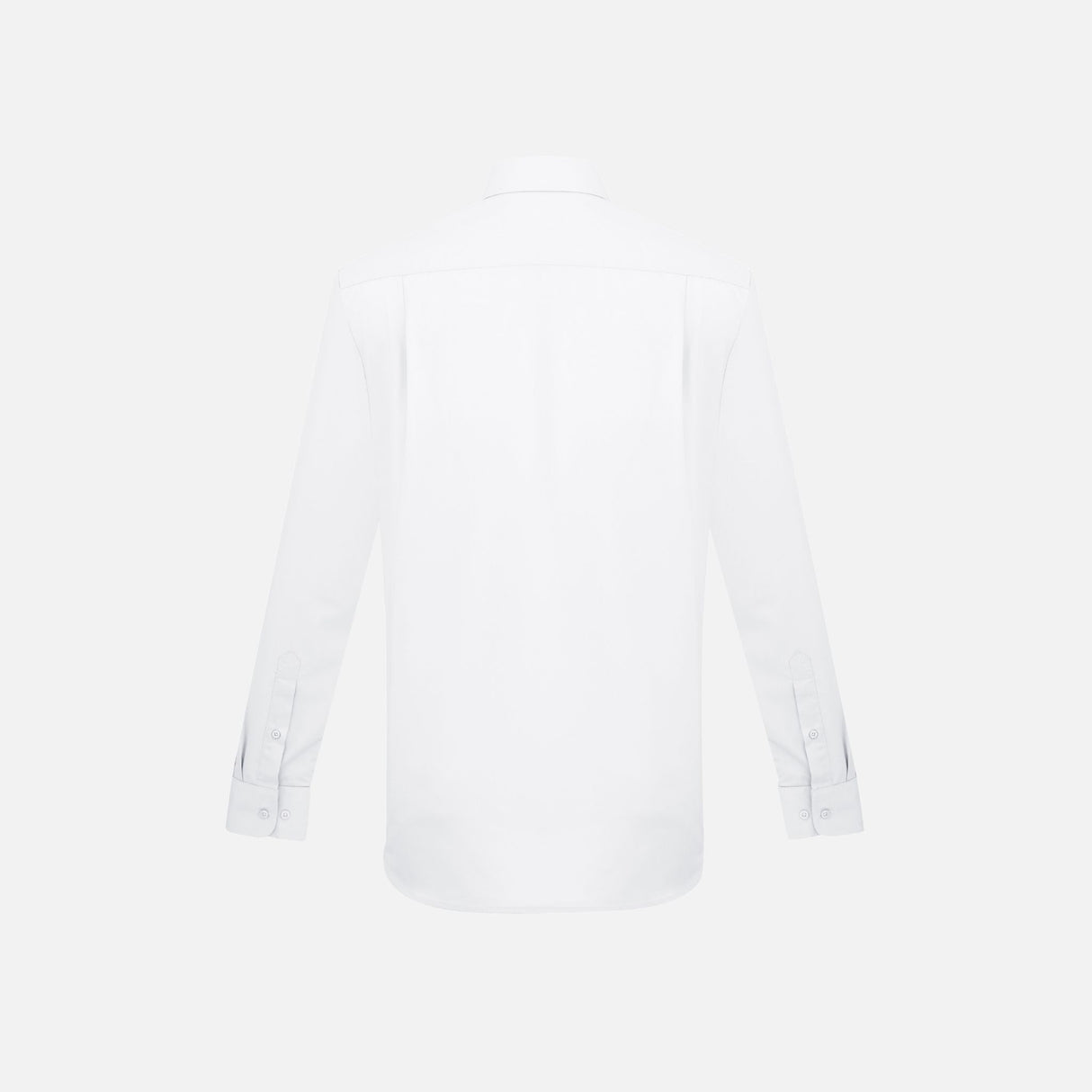 Chemise à manches longues pour homme Biz, modèle S914ML, en tissu blanc, veste élégante pour hommes.