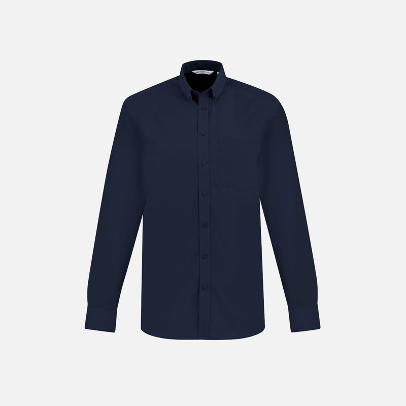 Chemise-manche-longue-homme-Biz-S914ML-marine-devant