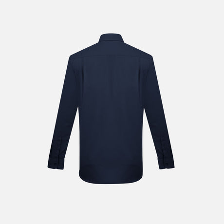 Chemise-manche-longue-homme-Biz-S914ML-marine-derrière