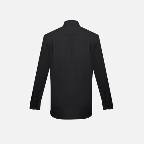 Chemise-manche-longue-homme-Biz-S914ML-noir-derrière