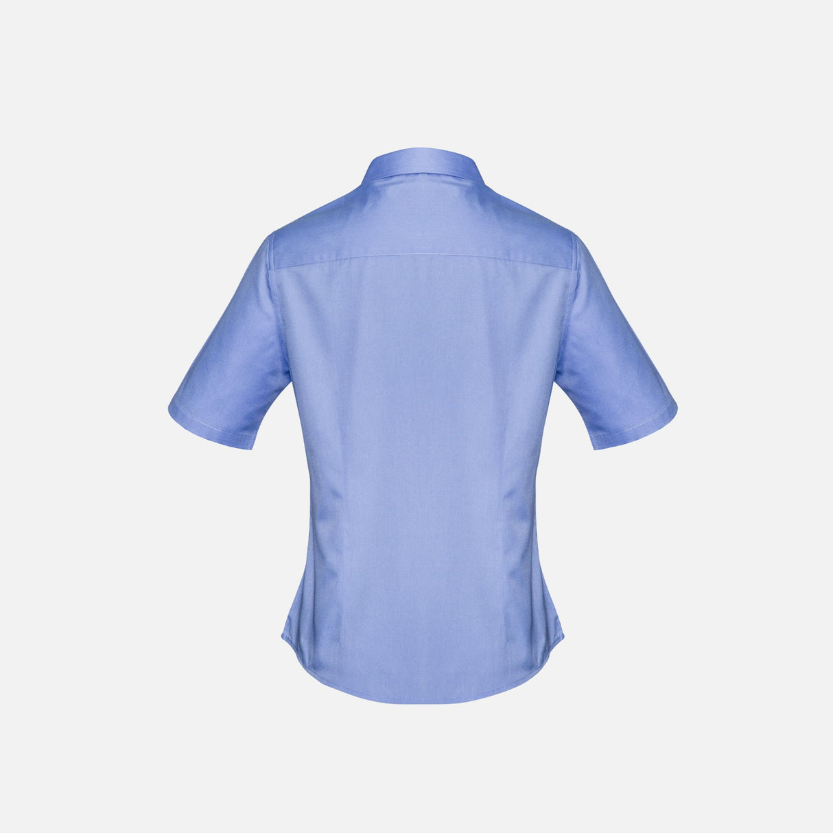 Chemise à manches courtes pour femme Biz S522LS en bleu, vêtement de chemise élégante et confortable.