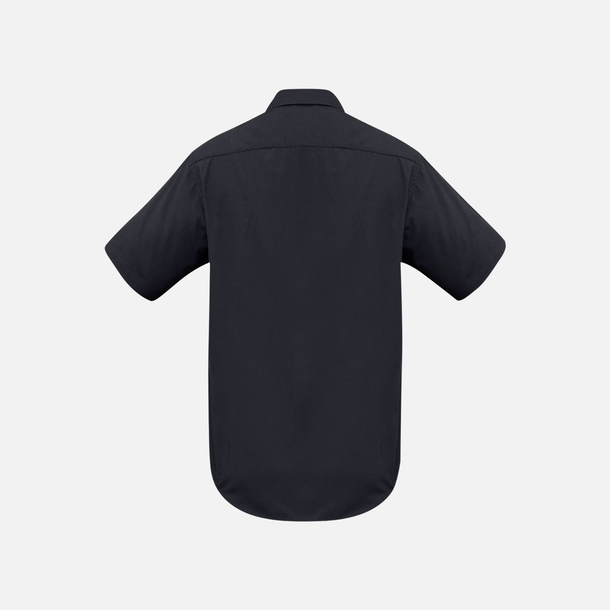 Chemise manches courtes pour homme de la marque Biz, modèle SH715, en tissu noir, adaptée pour un style décontracté et élégant.
