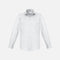 Chemise à manches longues pour homme Biz Monaco blanche, vêtement de chemise en coton avec col classique.
