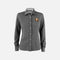 Chemise en denim à manches longues James Harvest, noir, vue de face, détails de couture visibles, style décontracté.