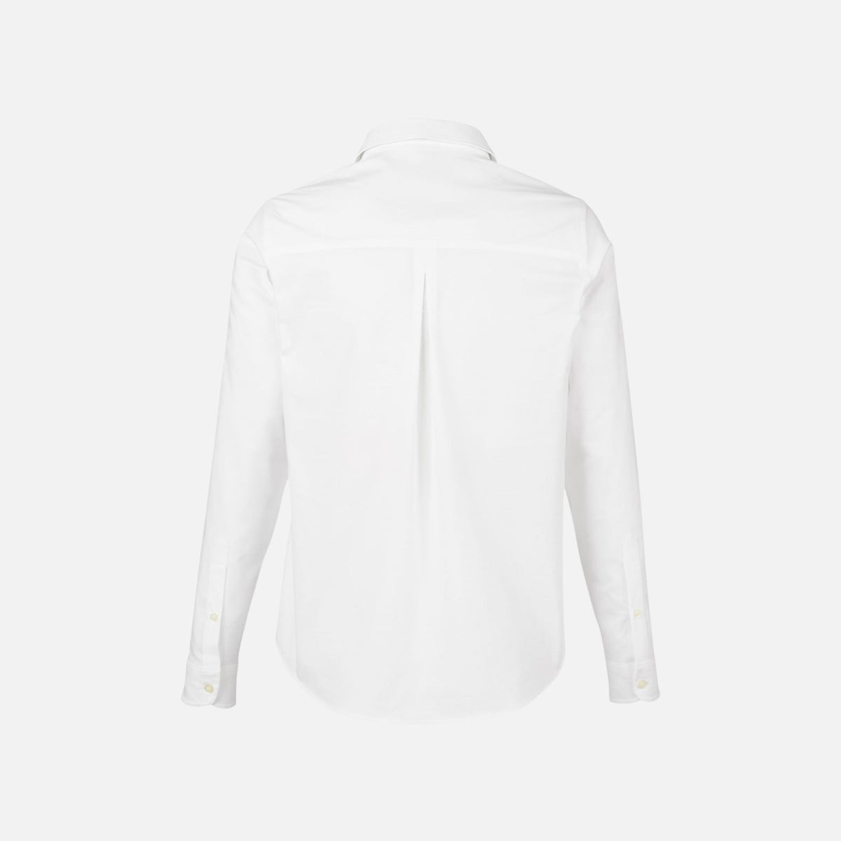 Chemise-manches-longues-femme-DG505W-blanc-derriere