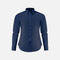 Chemise à manches longues James Harvest Acton pour femme, look professionnel marine, tissu facile d'entretien, style élégant.