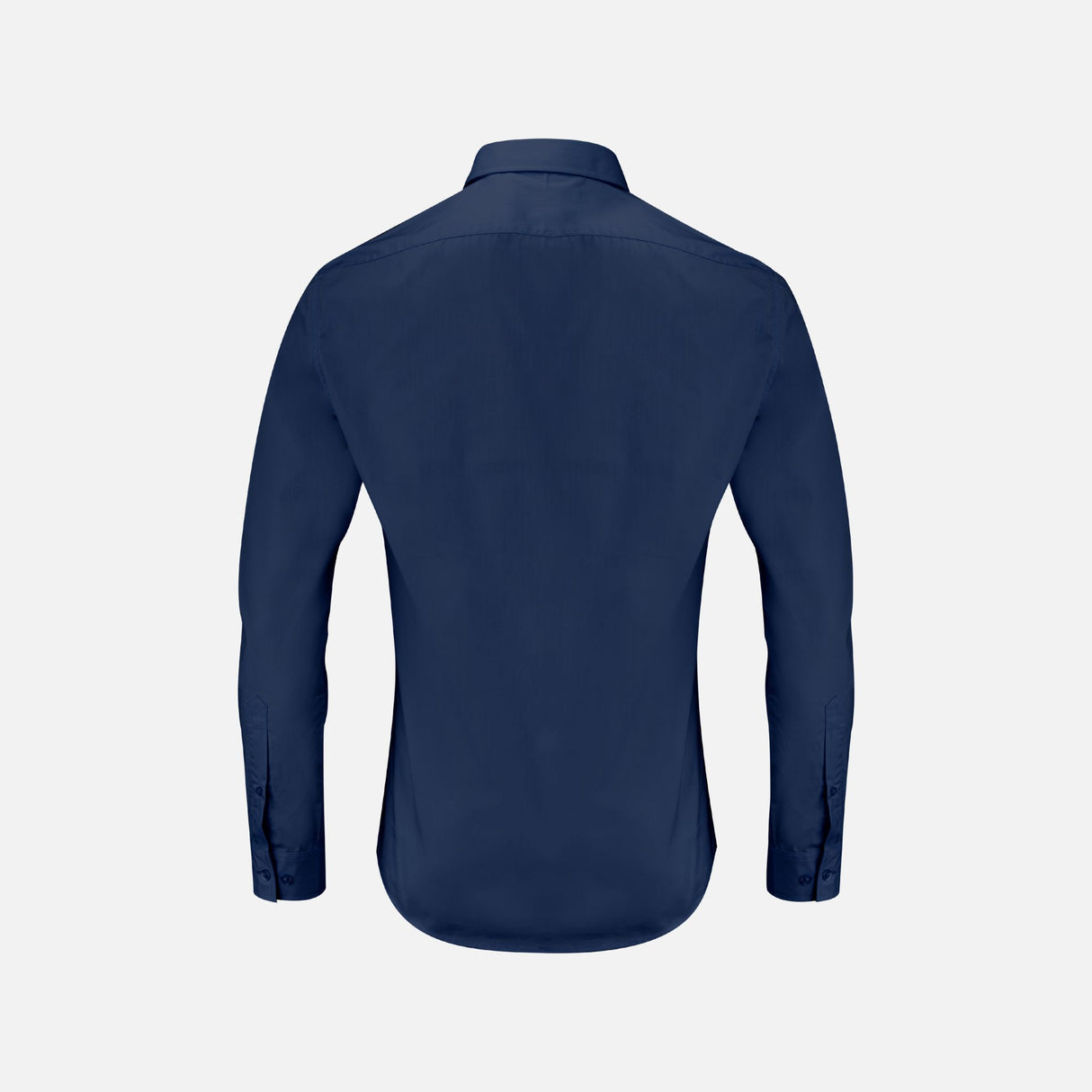 Chemise à manches longues homme James Harvest Acton marine, style business, tissu facile d'entretien, élégance et confort.