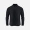 Chemise à manches longues James Harvest pour homme, style business, couleur noire, entretien facile, vêtement chemise élégant