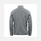 Veste polaire pour homme Stormtech, modèle FHZ-1, en tissu chaud, portée, avec fermeture éclair et col confortable.