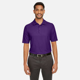 Polo Fusion ChromaSoft Core365, vêtement polo pour le corps, couleur vive, détail du tissu et design moderne visible sur l'image.