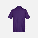 Polo Fusion ChromaSoft Core365, vêtement polo pour le corps, en tissu coloré avec col et boutons, vue de face.