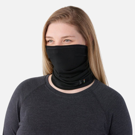Cache-cou thermique en mérinos Smartwool, chaud et polyvalent, parfait pour les accessoires, casquettes ou tuques d'hiver.