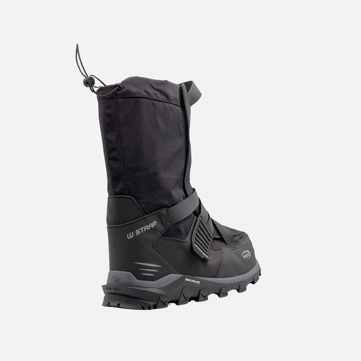 Couvre-botte-travail-Neos-Klondike-noir-derrière