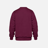 Crewneck-chandails-ML-Crew-CSW-L00540-bordeaux-derrière