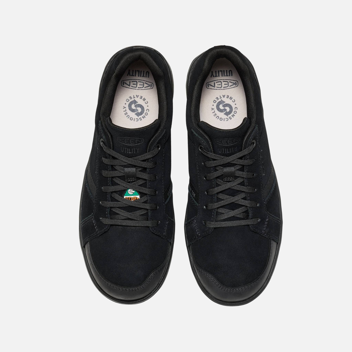 Espadrille-travail-Keen-1031300-noir-dessus