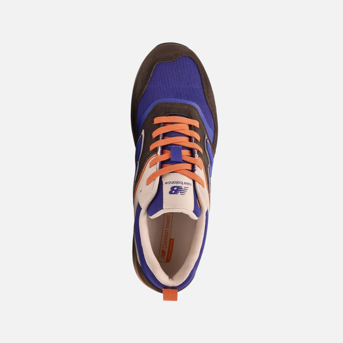 Souliers de travail New Balance Elite Lite ESR en brun-orange, confort et sécurité électrique, résistants pour l'industrie.